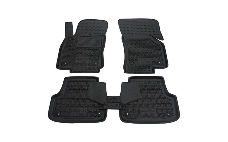 Коврики в салон Audi A3 2020 - полиуретановые, Avto-Gumm