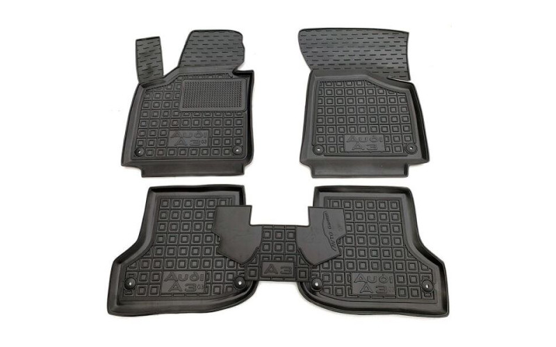 Килимки в салон Audi A3 8P 2008 – 2013 2-дв. Cabrio поліуретанові, Avto-Gumm