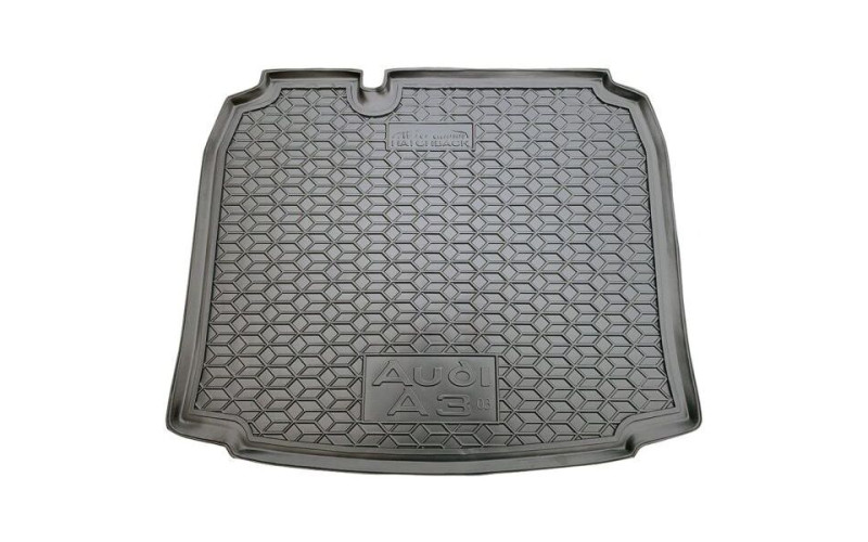 Коврик в багажник Audi A3 8P 2008 – 2013 2-дв. Cabrio, полиуретановый, Avto-Gumm