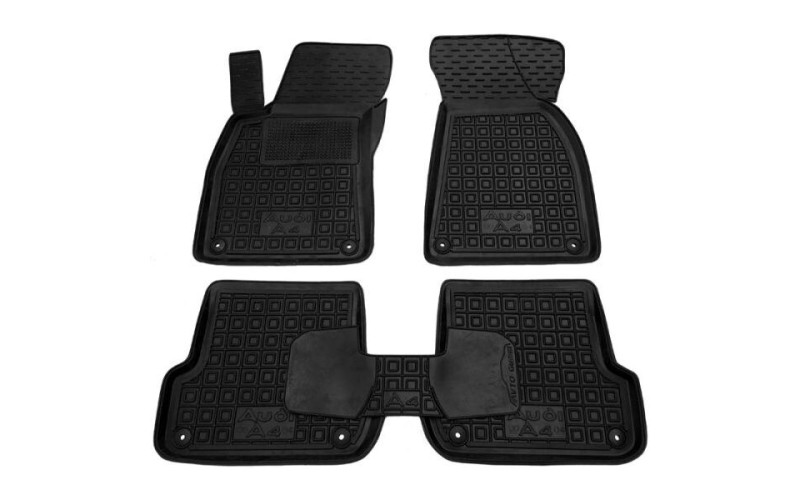 Коврики в салон Audi A4 B7 2004 – 2008 полиуретановые, Avto-Gumm