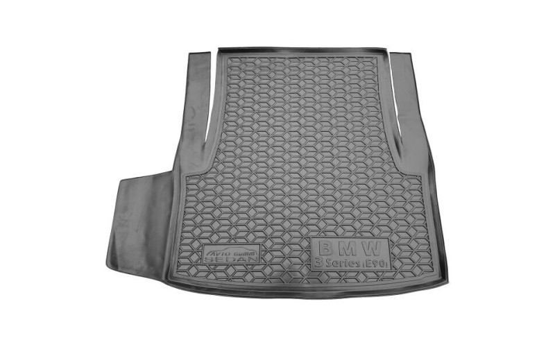 Килимок в багажник BMW 3 E90 2005 – 2012, поліуретановий, Avto-Gumm