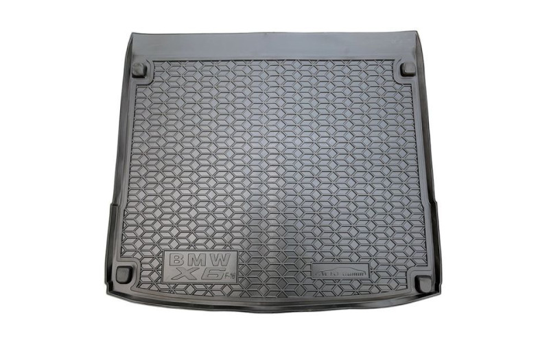 Коврик в багажник BMW X6 F16 2014 – 2019, полиуретановый, Avto-Gumm