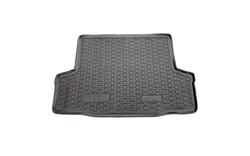 Коврик в багажник Chevrolet Aveo T200 2003 – 2008, полиуретановый, Avto-Gumm