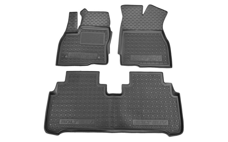 Коврики в салон Chevrolet Bolt EUV 2022 – полиуретановые, Avto-Gumm