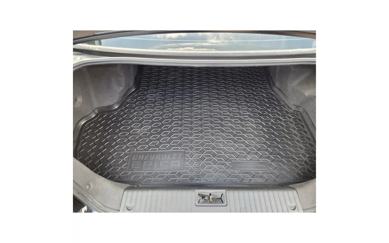 Коврик в багажник Chevrolet Epica 2006 – 2012, полиуретановый, Avto-Gumm