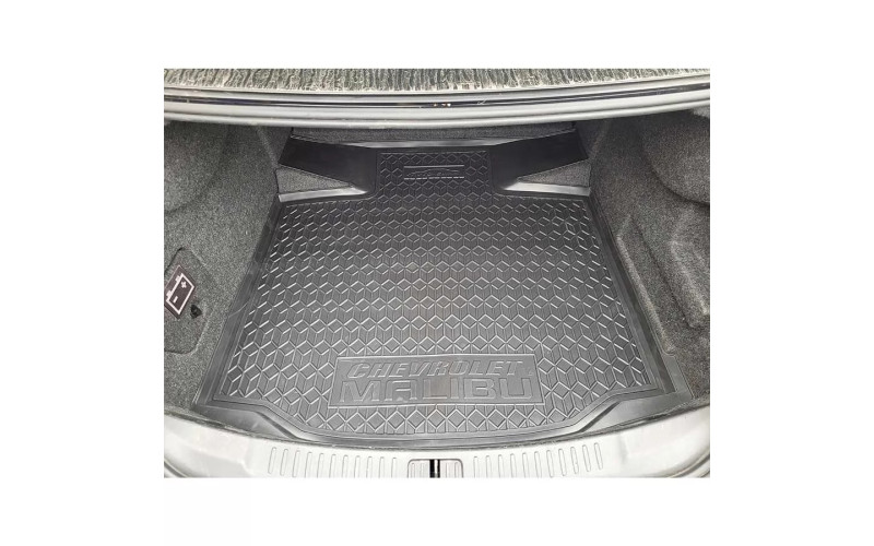Килимок в багажник Chevrolet Malibu 2012 – 2015, поліуретановий, Avto-Gumm