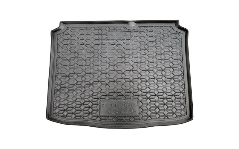 Коврик в багажник Citroen C4 2004 – 2010, полиуретановый, Avto-Gumm
