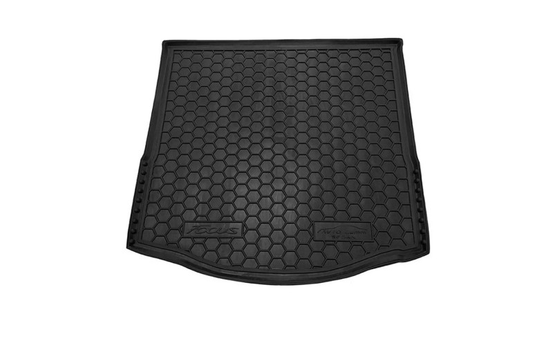 Коврик в багажник Ford Focus 3 2014 – 2018 USA, полиуретановый, Avto-Gumm