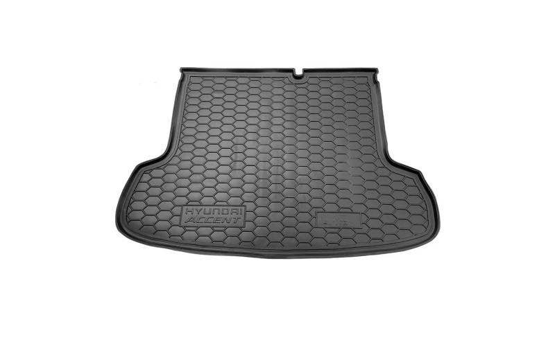 Коврик в багажник Hyundai Accent 3 2005 – 2010, полиуретановый, Avto-Gumm