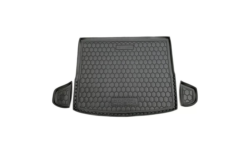 Коврик в багажник Hyundai Creta 2014 –, полиуретановый, Avto-Gumm