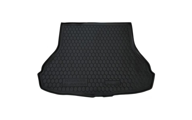 Коврик в багажник Hyundai Elantra 2010 – 2014 MD, UD, полиуретановый, Avto-Gumm