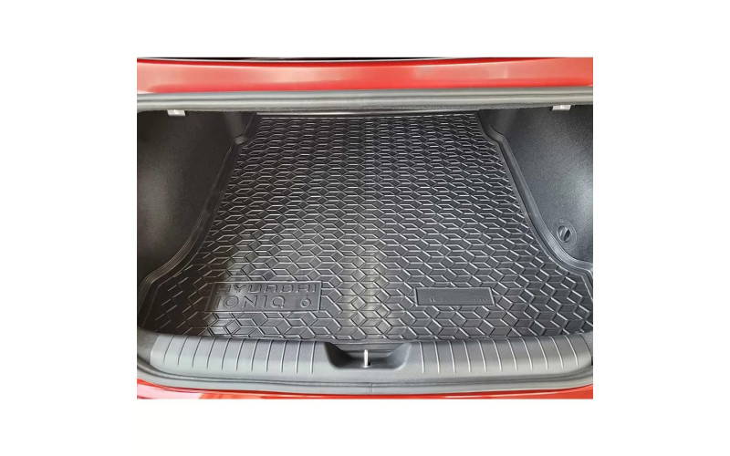 Коврик в багажник Hyundai Ioniq 6 2022 –, полиуретановый, Avto-Gumm
