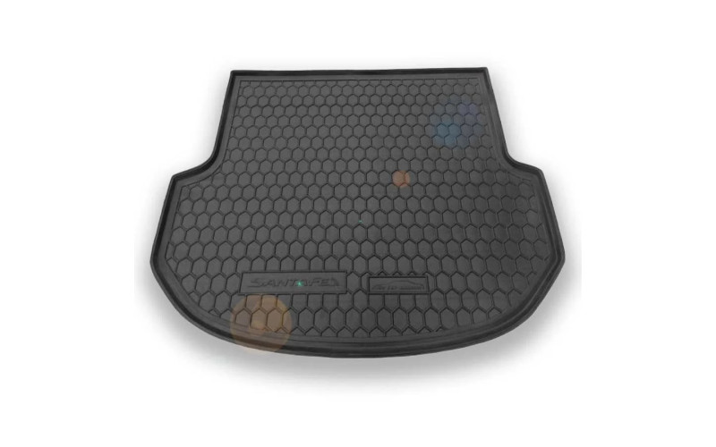 Килимок в багажник Hyundai Santa Fe 2012 – 2018 DM, поліуретановий, Avto-Gumm