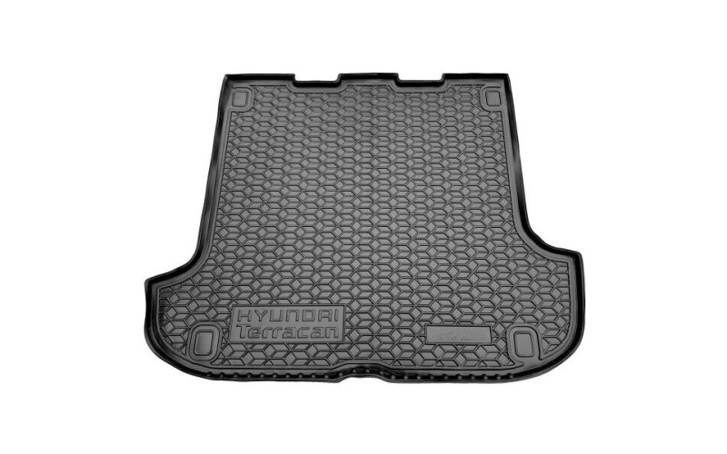 Килимок в багажник Hyundai Terracan 2001 – 2007, поліуретановий, Avto-Gumm