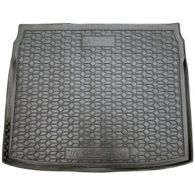 Коврик в багажник Hyundai Tucson NX4 2021 - hybrid, полиуретановый, Avto-Gumm