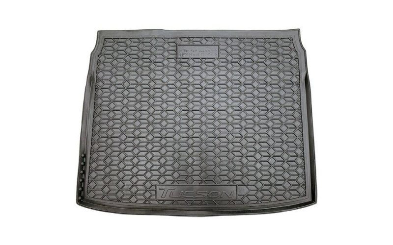 Коврик в багажник Hyundai Tucson NX4 2021 - hybrid, полиуретановый, Avto-Gumm