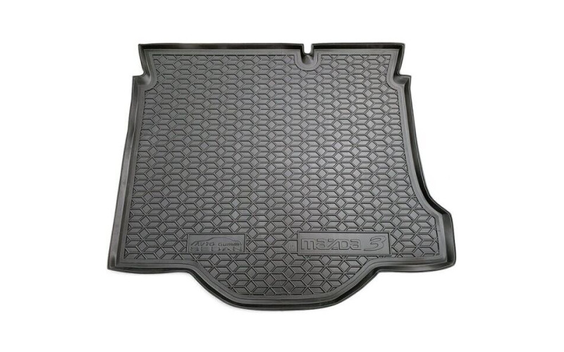 Коврик в багажник Mazda 3 2003 – 2009 BK, полиуретановый, Avto-Gumm