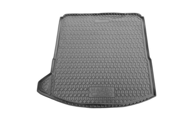 Коврик в багажник Mazda CX-90 (KK) 2023 –, полиуретановый, Avto-Gumm