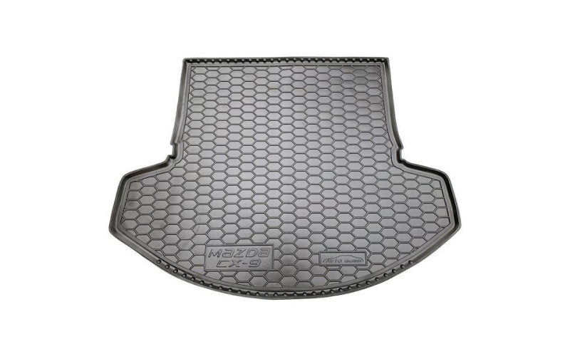 Коврик в багажник Mazda CX-9 2016 –, полиуретановый, Avto-Gumm