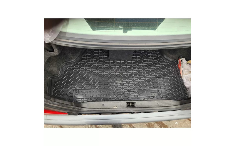 Коврик в багажник Mercedes-Benz C-class W202 1993 – 2000, полиуретановый, Avto-Gumm
