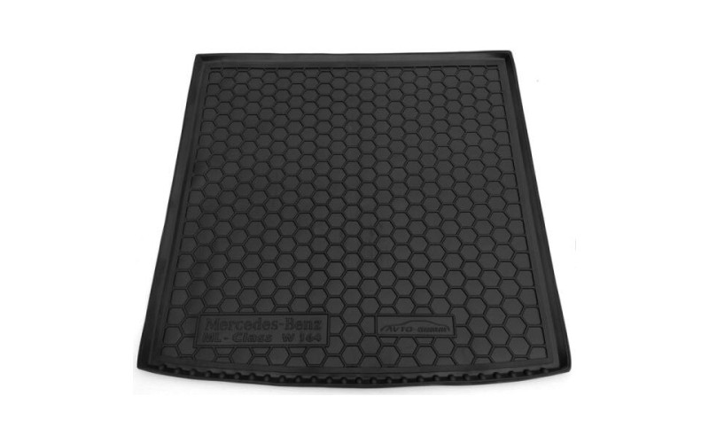 Килимок в багажник Mercedes-Benz ML - M-class W164 2005 – 2011, поліуретановий, Avto-Gumm