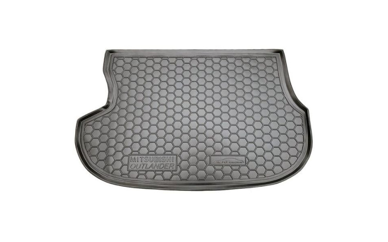 Килимок в багажник Mitsubishi Outlander 1 2003 – 2008 АКП, поліуретановий, Avto-Gumm