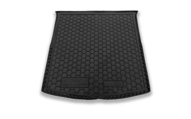 Килимок в багажник Mitsubishi Outlander 2012 – 2020, поліуретановий, Avto-Gumm