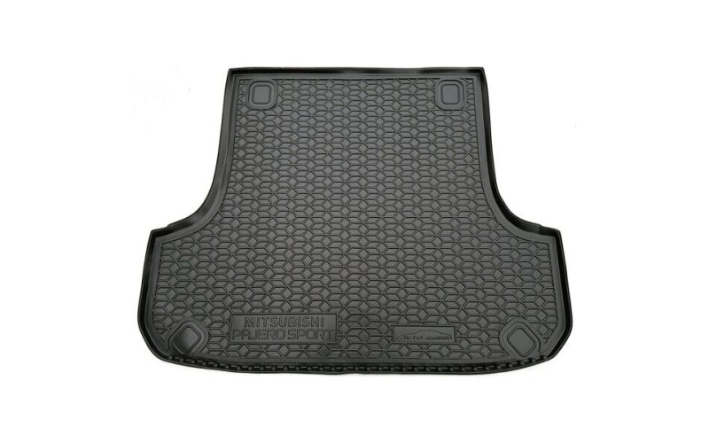 Коврик в багажник Mitsubishi Pajero Sport 1 1996 – 2008, полиуретановый, Avto-Gumm