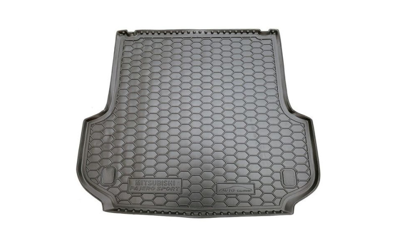 Коврик в багажник Mitsubishi Pajero Sport 3 2015 –, полиуретановый, Avto-Gumm
