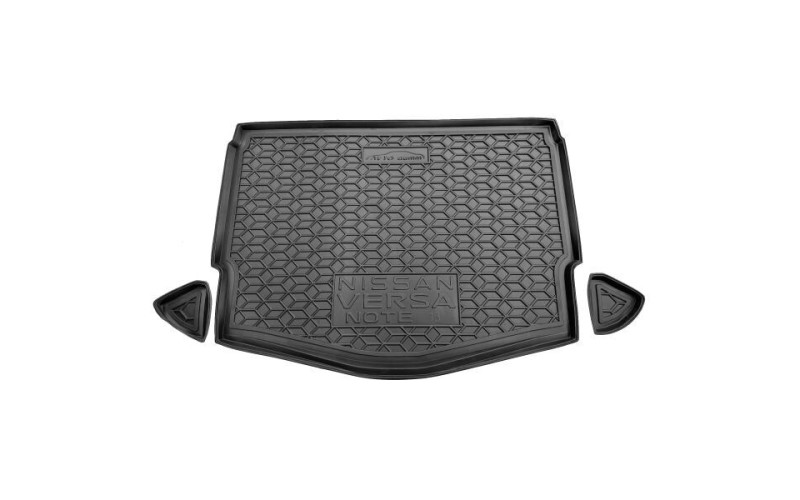 Килимок в багажник Nissan Note 2008 – 2012, поліуретановий, Avto-Gumm