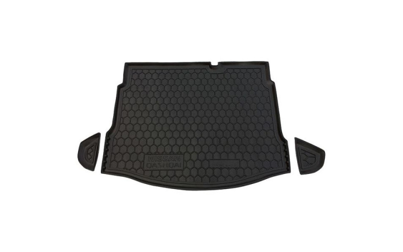 Килимок в багажник Nissan Qashqai 2010 – 2013 5-местный, поліуретановий, Avto-Gumm
