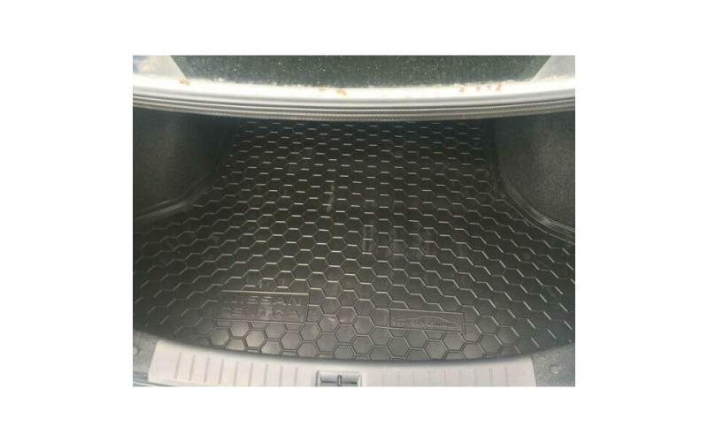 Килимок в багажник Nissan Sentra 2014 –, поліуретановий, Avto-Gumm