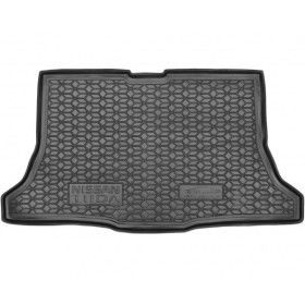 Коврик в багажник Nissan Tiida 2011 – 2015 C12, полиуретановый, Avto-Gumm