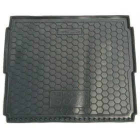 Коврик в багажник Peugeot 3008 2008 – 2013, полиуретановый, Avto-Gumm
