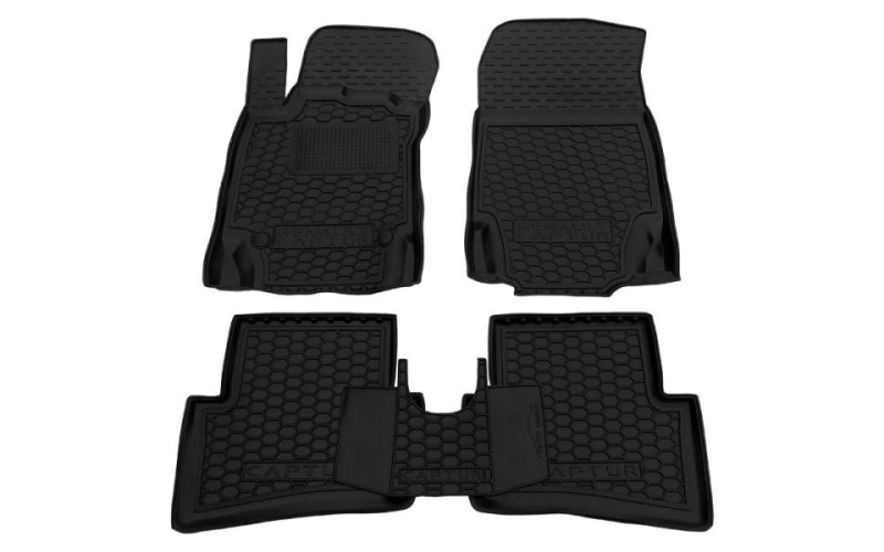 Килимки в салон Renault Captur 2013 – поліуретанові, Avto-Gumm