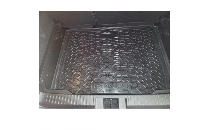 Коврик в багажник Renault Captur 2 2019 - JB,JE, полиуретановый, Avto-Gumm