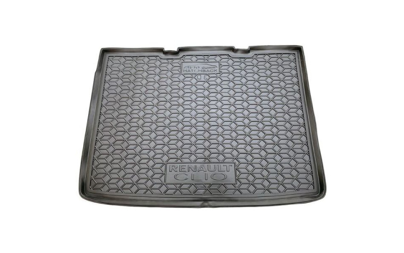 Килимок в багажник Renault Clio 2005 – 2012 Хетчбек, поліуретановий, Avto-Gumm