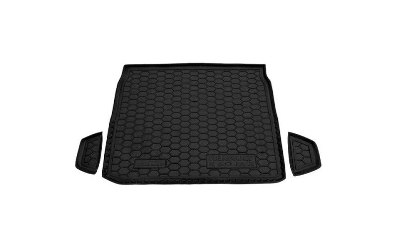 Коврик в багажник Renault Kadjar 2015 –, полиуретановый, Avto-Gumm