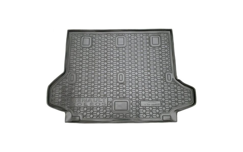 Коврик в багажник Renault Koleos 2008 – 2013, полиуретановый, Avto-Gumm