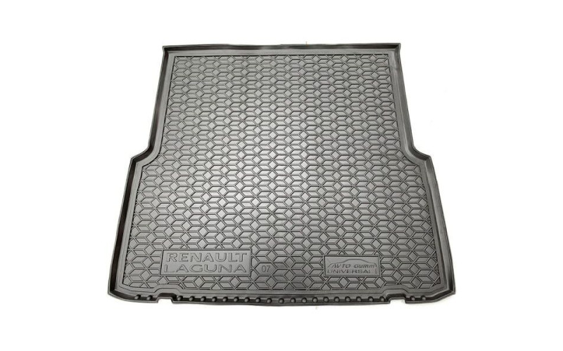 Килимок в багажник Renault Laguna 3 2007 – 2011, поліуретановий, Avto-Gumm