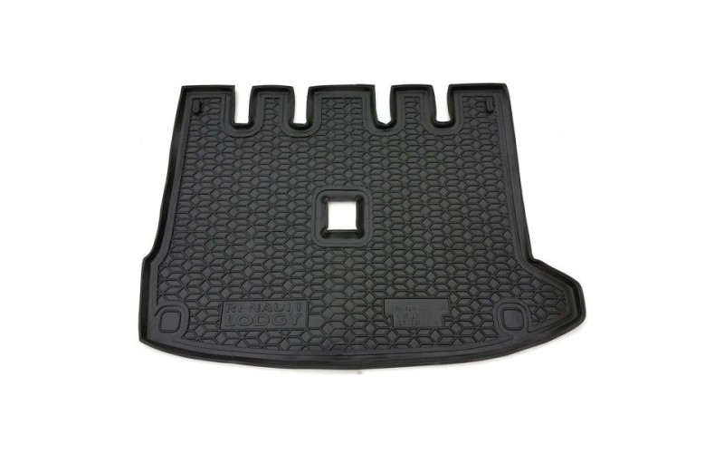 Коврик в багажник Renault Lodgy 2012 –, полиуретановый, Avto-Gumm