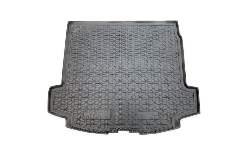 Коврик в багажник Renault Megane 2 2002 – 2009, полиуретановый, Avto-Gumm