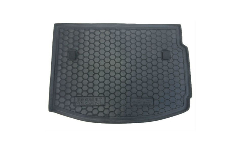 Килимок в багажник Renault Megane 3 2009 – 2015 Хетчбек, поліуретановий, Avto-Gumm