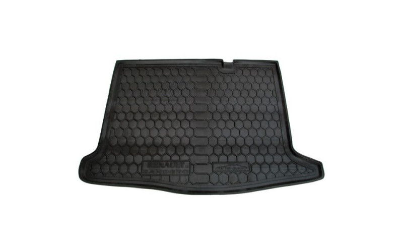 Килимок в багажник Renault Sandero 2 2012 –, поліуретановий, Avto-Gumm
