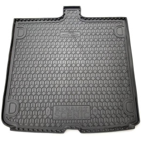 Коврик в багажник Renault Scenic 2 2003 – 2009 Grand, полиуретановый, Avto-Gumm