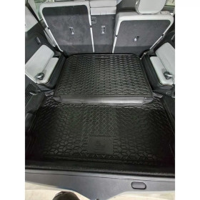 Килимок в багажник Rivian R1S 2022 –, поліуретановий, Avto-Gumm
