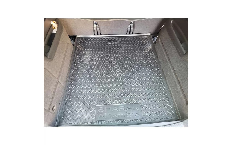 Килимок в багажник Seat Alhambra 2010 –, поліуретановий, Avto-Gumm