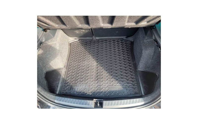 Килимок в багажник Seat Ibiza 2012 – 2017, поліуретановий, Avto-Gumm
