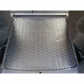 Коврик в багажник Skoda ENYAQ iV 2021 -, полиуретановый, Avto-Gumm