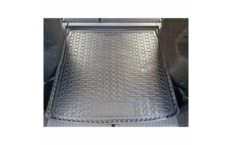 Коврик в багажник Skoda ENYAQ iV 2021 -, полиуретановый, Avto-Gumm